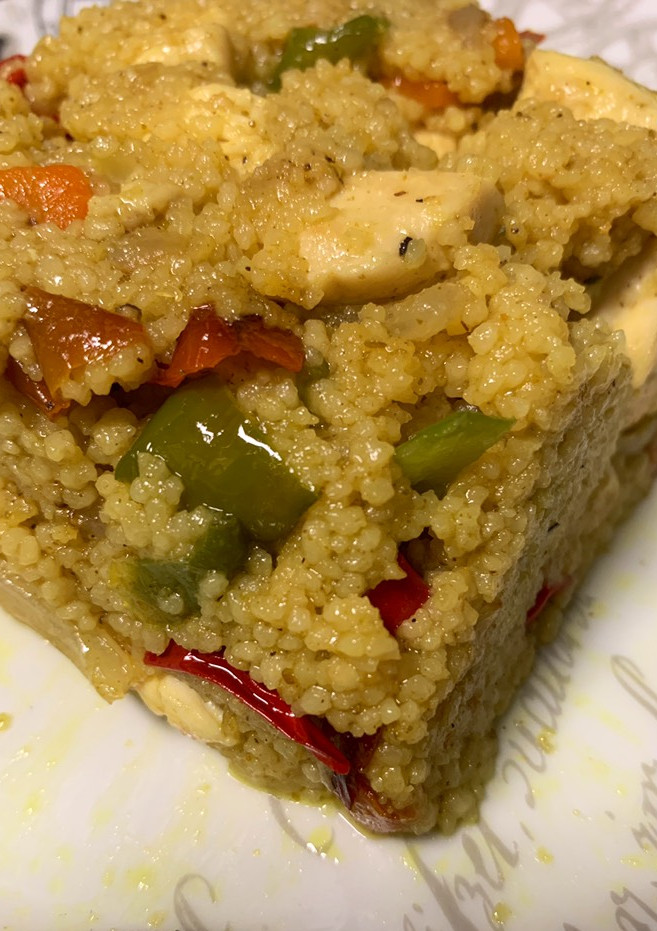 Una foto de Cuscús o cous cous moruno