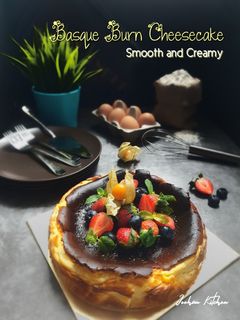 Foto resep Basque Burn Cheesecake