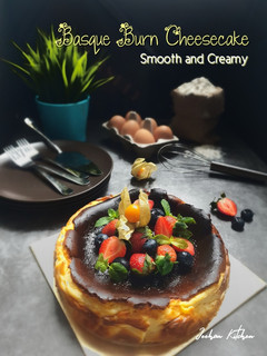 Foto resep Basque Burn Cheesecake