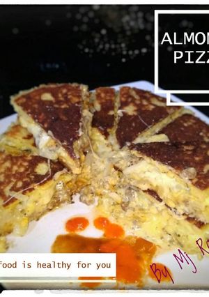 Foto resep Pizza almond keto