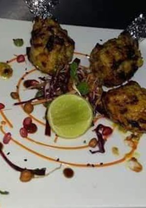 A picture of Tangadi kababs.
