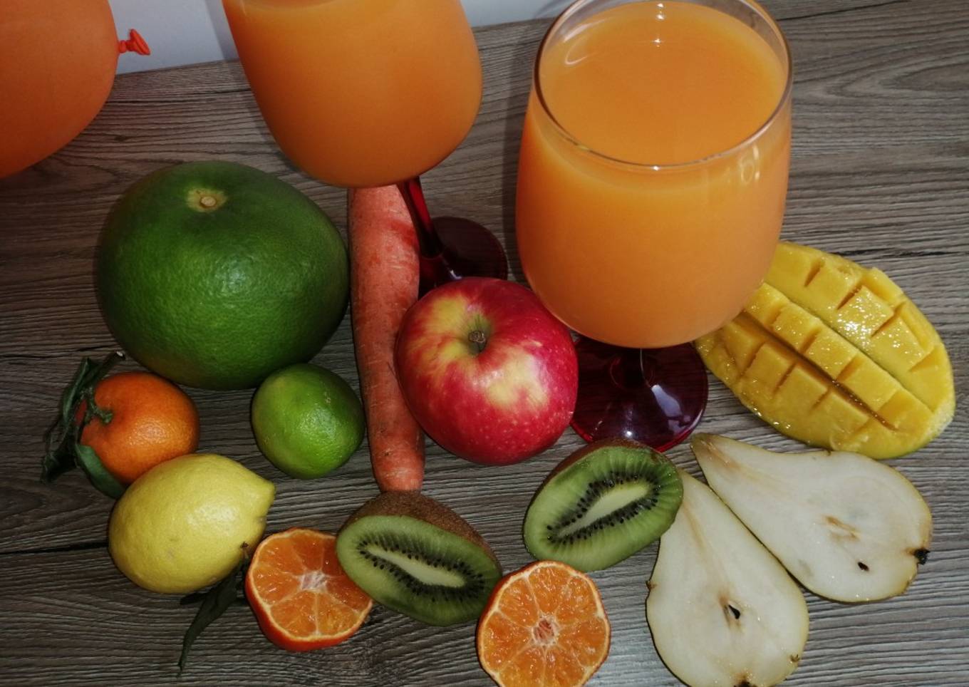 Jus multifruits 🍋🍐🍏🥝🥕🥭🍊