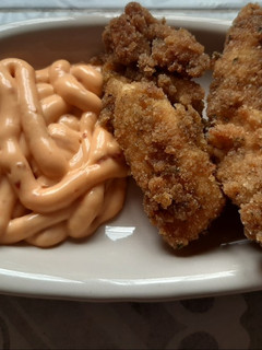 Una foto de Pollo a la manera de KFC