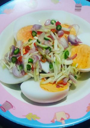 รูปของ ยำไข่ต้ม