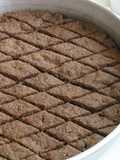 Kibbeh baked in tray - kibbeh bil saynieh