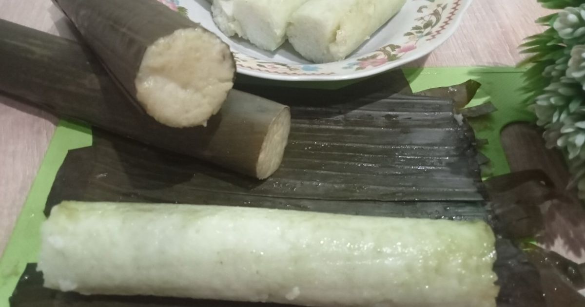 Lontong Hemat Gas / Lontong Cetak