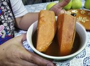Una foto de camote en dulce