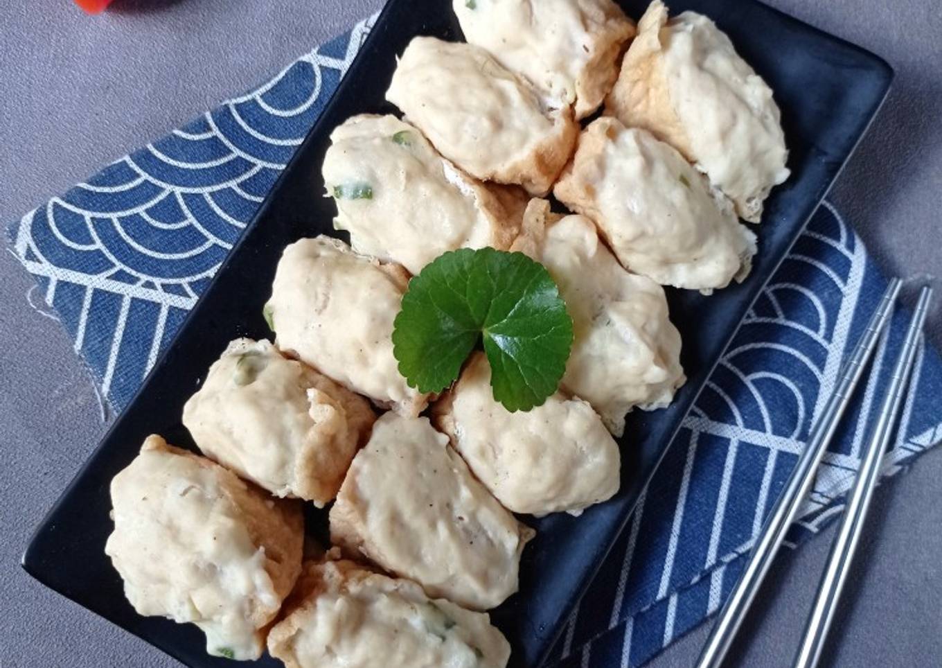 Resep Tahu bakso ayam, Enak Banget