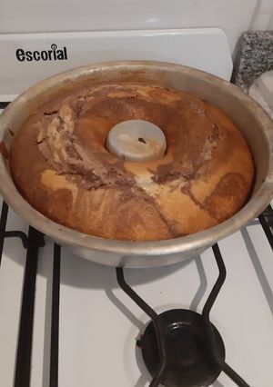 Una foto de Bizcochuelo Marmolado