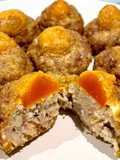 หมูก้อนทอดไข่แดงเค็ม