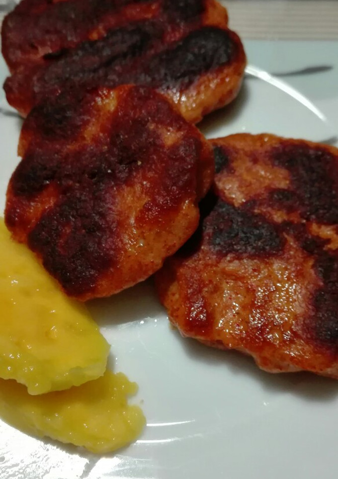 Una foto de Falsas hamburguesas de chorizo