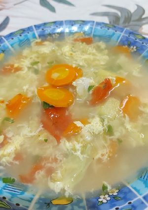 Foto resep Sup Tomat Telur