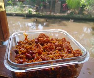 Fresh, Menyajikan Teri kacang tempe Balado Lezat Mantap Fresh, Menyajikan Teri kacang tempe Balado Lezat Mantap