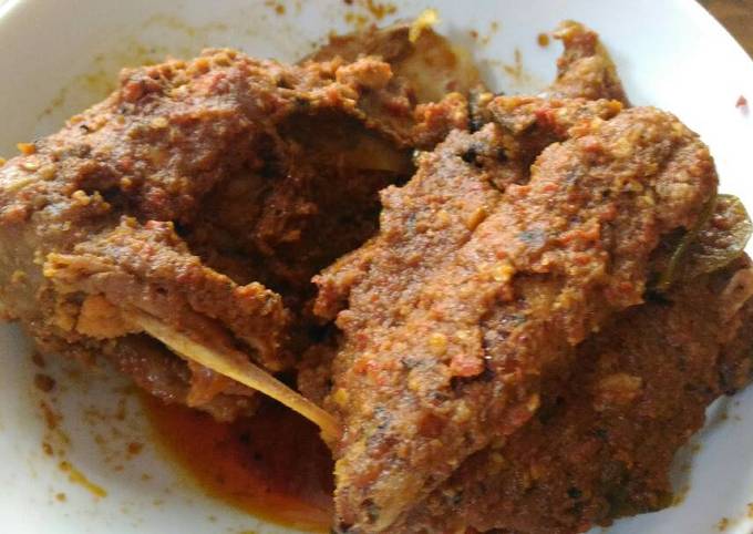 Resep Ayam bumbu rujak yang Sempurna