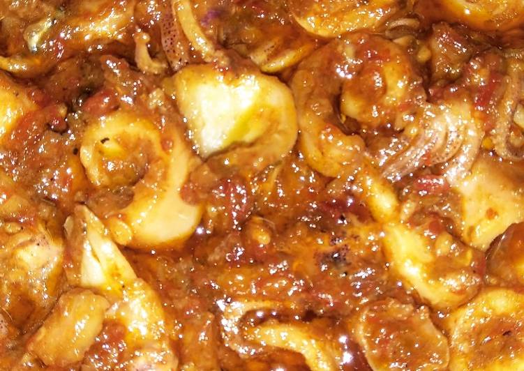 Sambal cumi asin