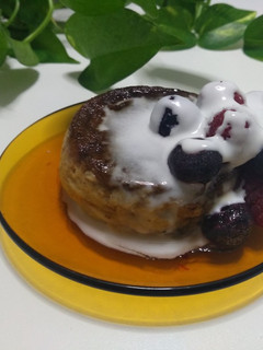 Una foto de Flan de coco keto en microondas