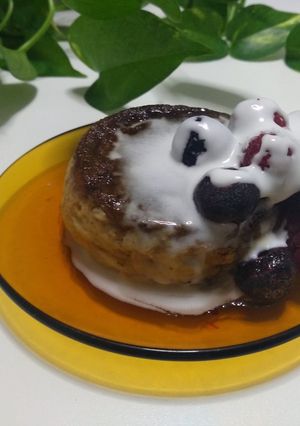 Una foto de Flan de coco keto en microondas