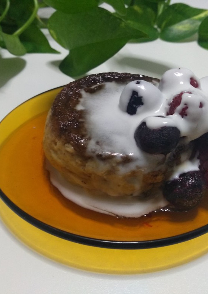 Una foto de Flan de coco keto en microondas