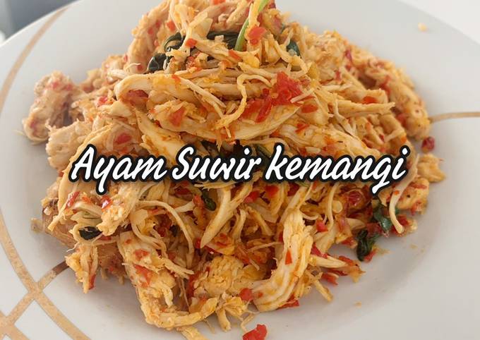 Tutorial Masakan Resep Ayam Suwir Kemangi