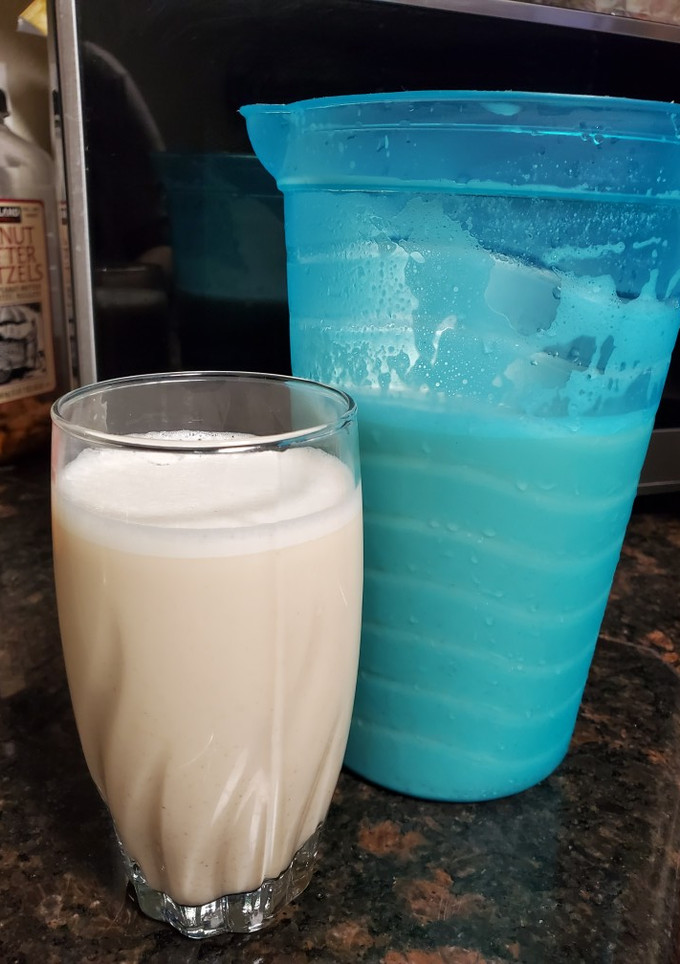 Una foto de Agua de arroz 🌾 🍚 😋