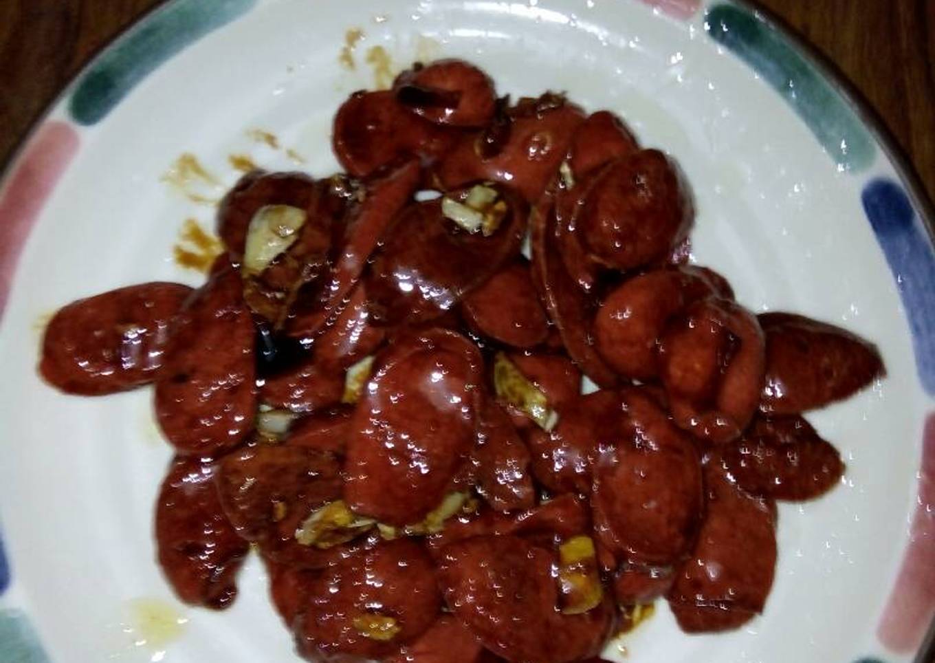 Sosis goreng mentega
