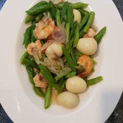 รูปของ Tumis Buncis Udang Telur Puyuh