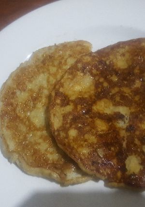 Una foto de Panqueques SIN HARINA!!!