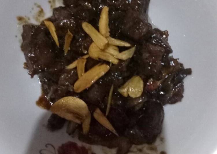 Saikoro beef blackpapper