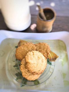 Una foto de Cookies de coco