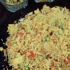 A picture of Veg Tawa poulao.