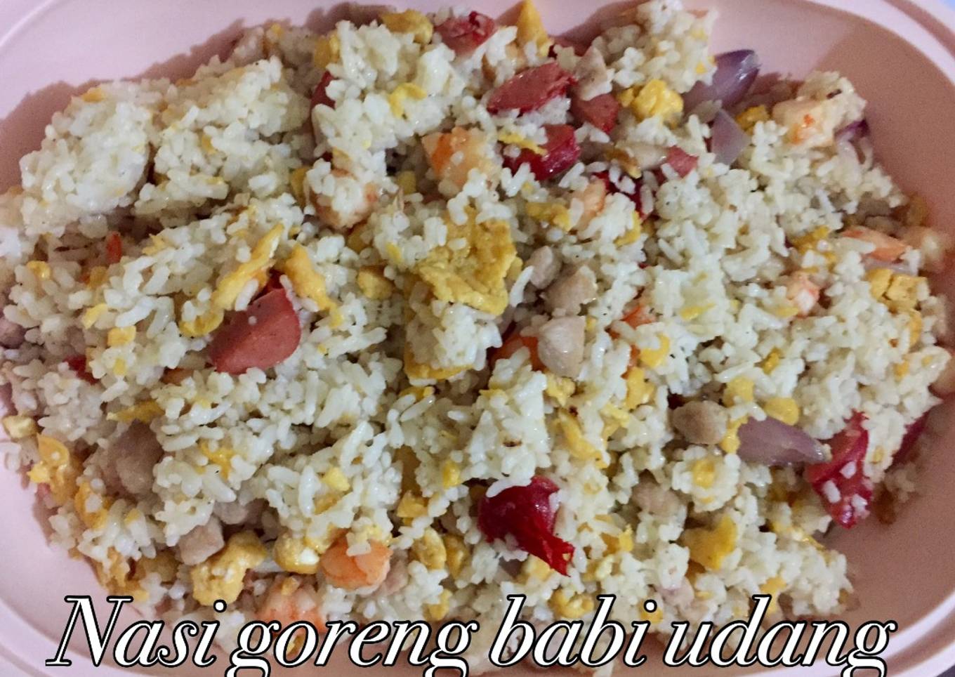 Nasi goreng babi udang