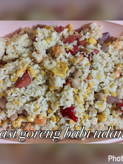 Foto resep Nasi goreng babi udang