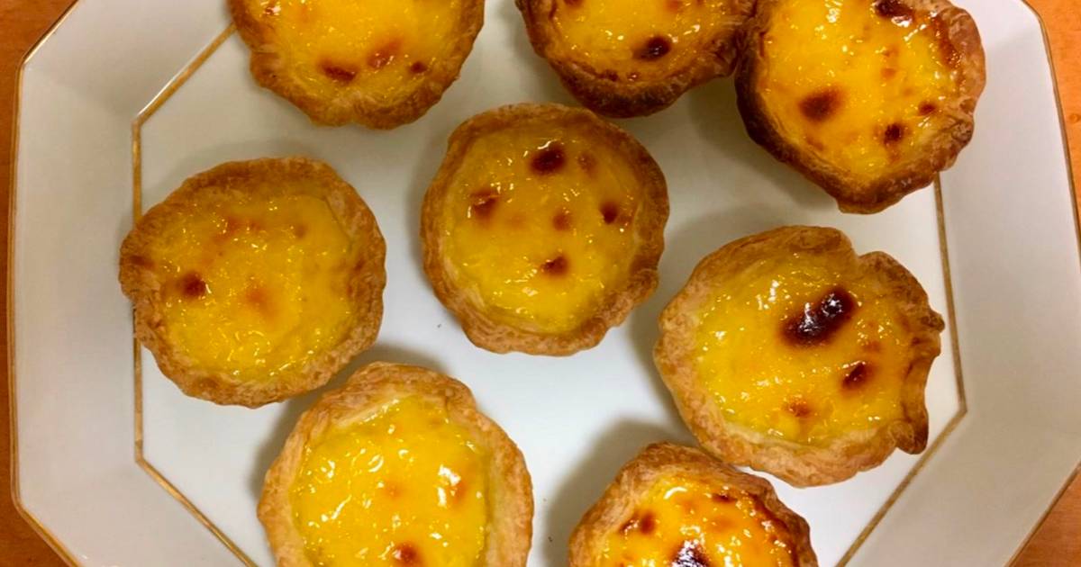 Resep Pasteis de Nata (from scratch) oleh Christine Octo Veronica Cookpad