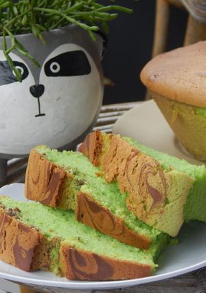 Foto resep Bolu Pandan Santan
