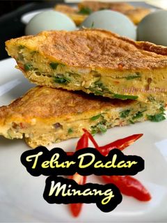 Foto resep Telur Dadar Minang/Padang