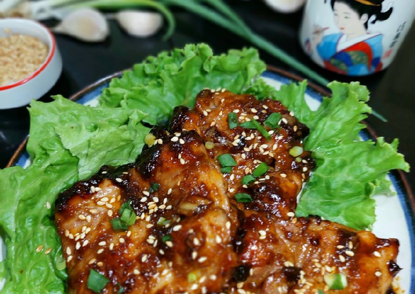200. Ayam lada hitam