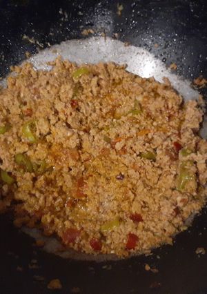 A picture of Spicy Lemon-zesty Chicken Mince.