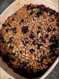 Crumble de Mirtilos