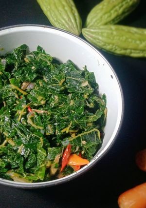 Foto resep Oseng Daun Pepaya