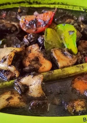 Foto resep Cumi kuah hitam