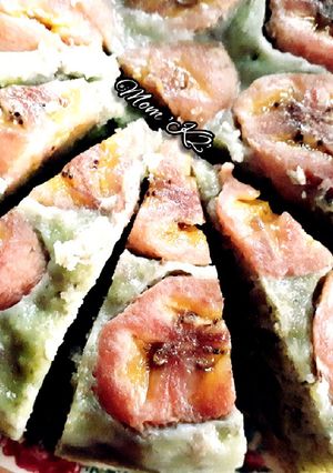 Foto resep BOLU PISANG KUKUS PANDAN NO SP NO MIXER MOM 'K2'