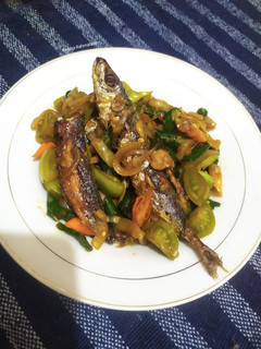 Foto resep 389. Tumis Ikan Keranjang Cabe Ijo