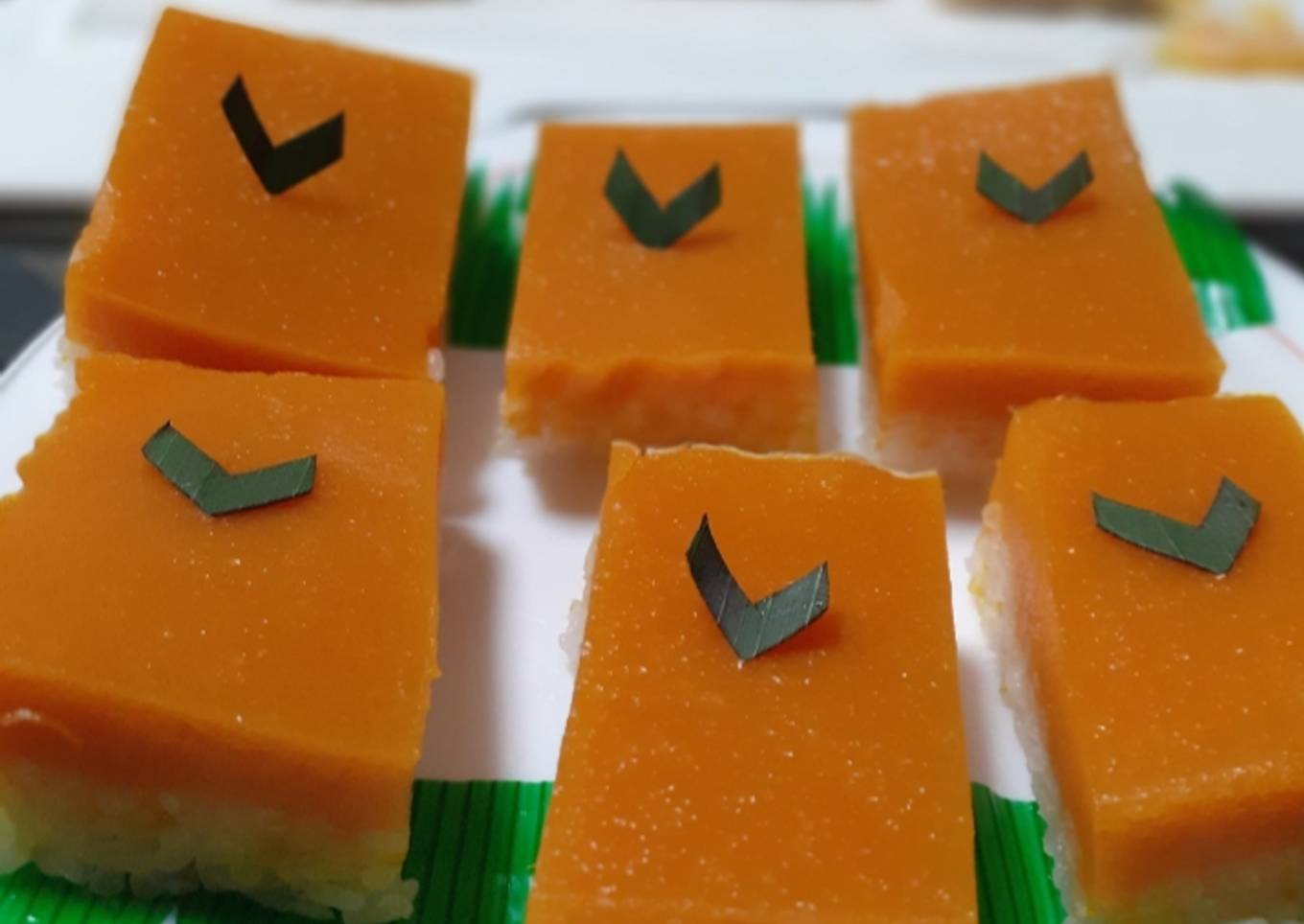 105.Kue Talam Srikaya Labu Kuning
