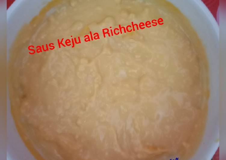 Saus Keju ala Richeese 3 Langkah