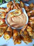Feuilletés aux crevettes