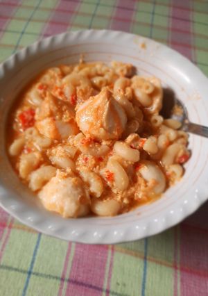 Foto resep Seblak Basah Makaroni Bakso Sosis