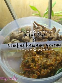 Foto resep Petai Teri & Sambal Bawang ala-me