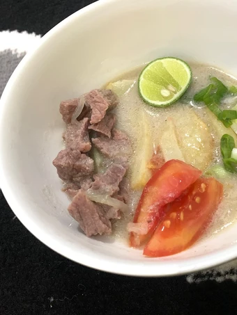 Langkah Gampang Membuat Resep Soto Betawi (Daging Sapi) yang Menggugah Selera Anti Ribet, Uenak Banget