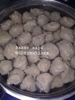 Foto resep 11.Bakso sapi