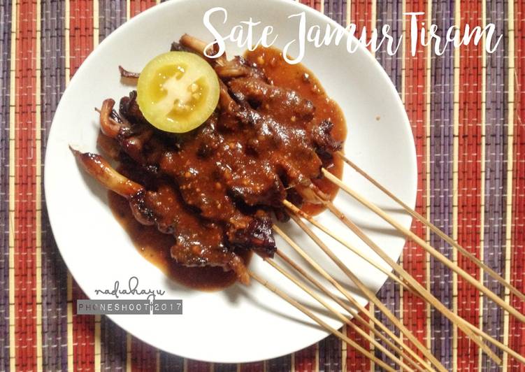 Sate Jamur Tiram ala Sate Ponorogo